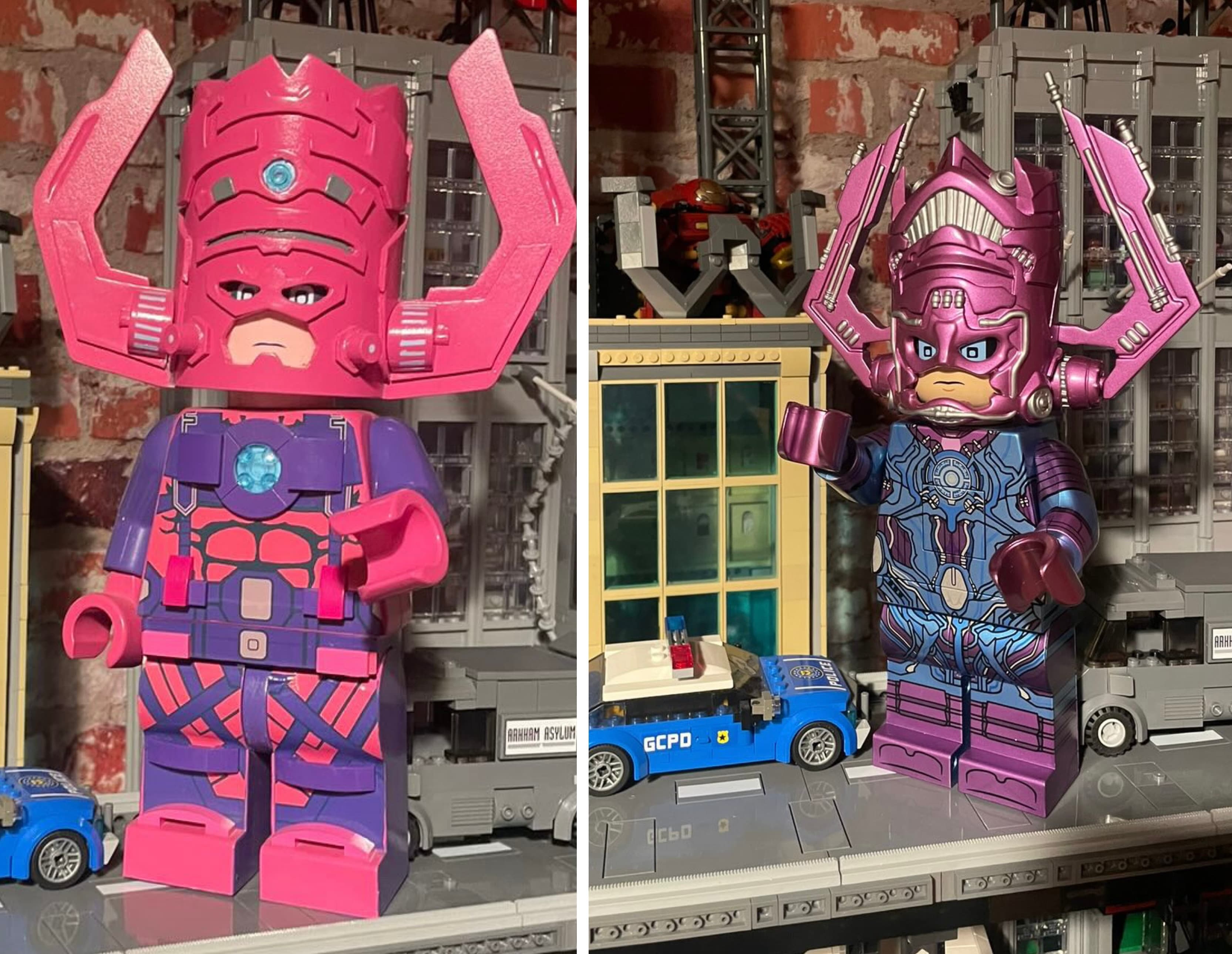 Galactus LEGO Alarm Clock size photo 2