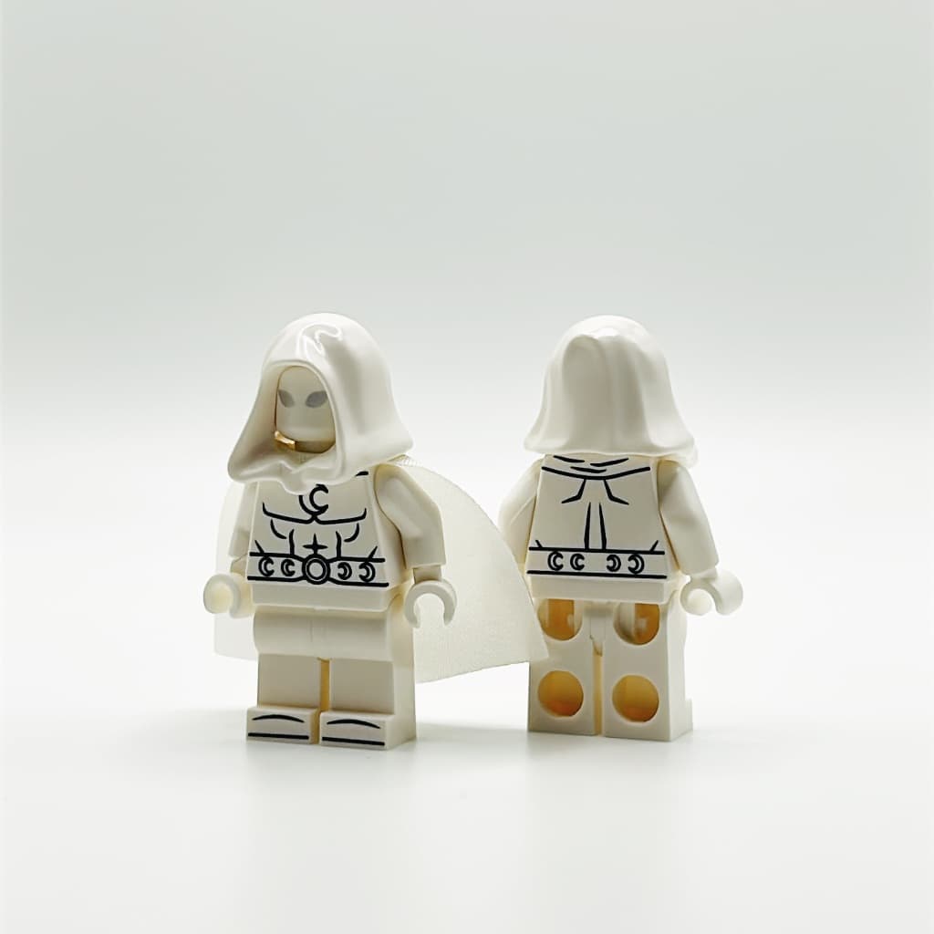 HeroicMinifigs Crescent Crusader (White&Black Heads) photo 2