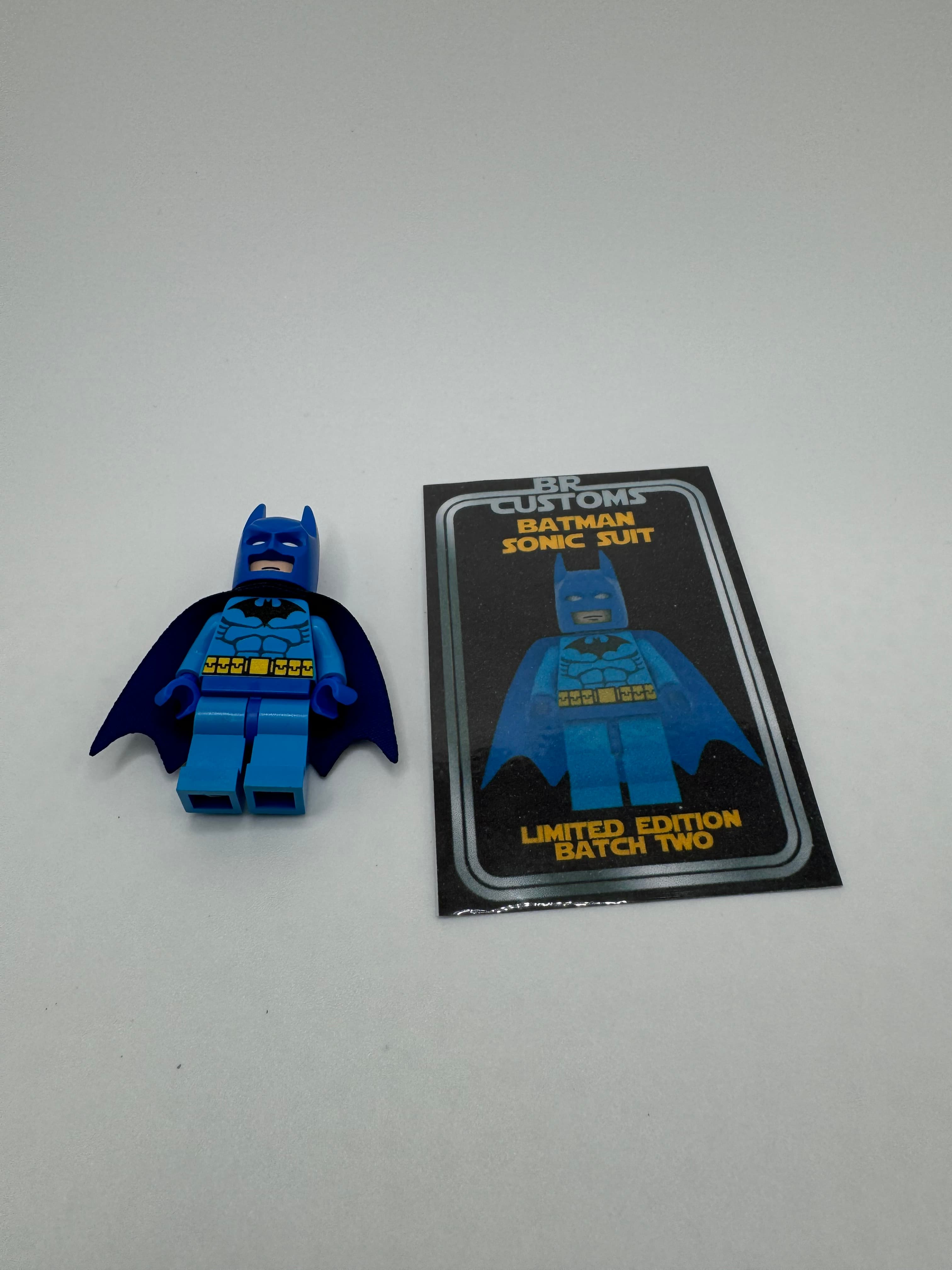 Sonic Suit Batman (Brick Rebellion Customs) photo 2